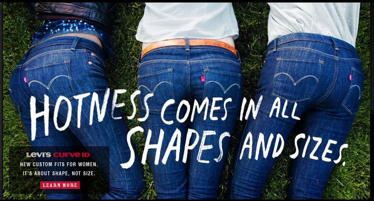 best levi's for curves